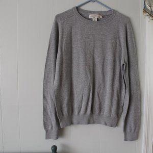 H&M L.0.G.G Crew Neck Long Sleeve Grey Sweater NWOT